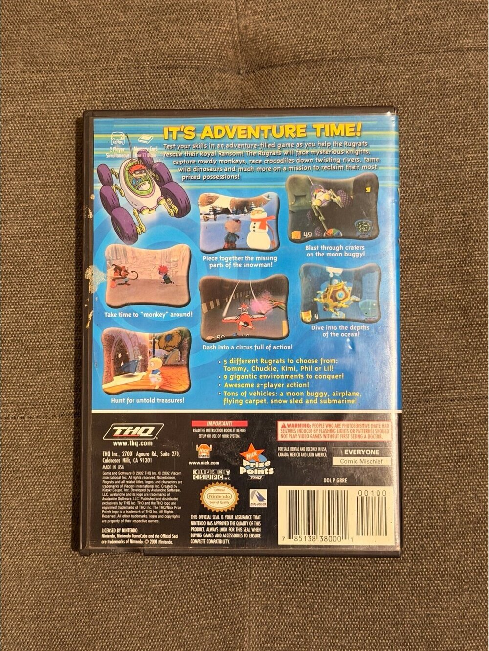 Rugrats Royal Ransom for Nintendo GameCube - Picture 4 of 5